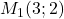 M_1(3 ; 2)