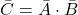 \bar{C}=\bar{A} \cdot \bar{B}
