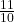 \frac{11}{10}