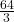 \frac{64}{3}