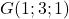 G(1 ; 3 ; 1)